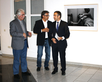 von links: Ismail Çoban, Süleyman Kayaalp und der Generalkonsul Firat Sunel